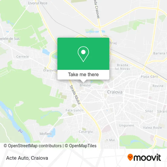 Acte Auto map