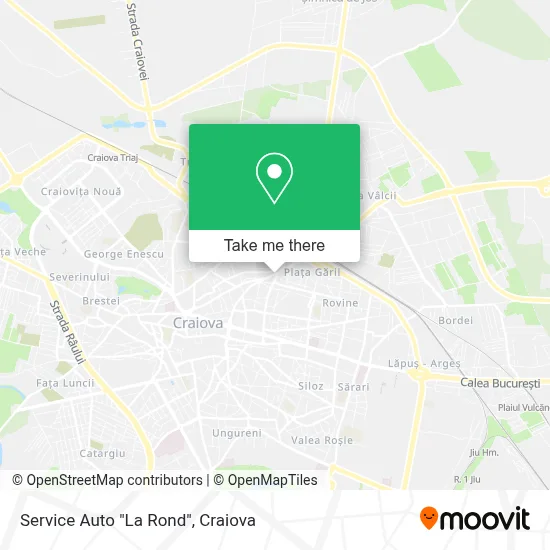 Service Auto "La Rond" map