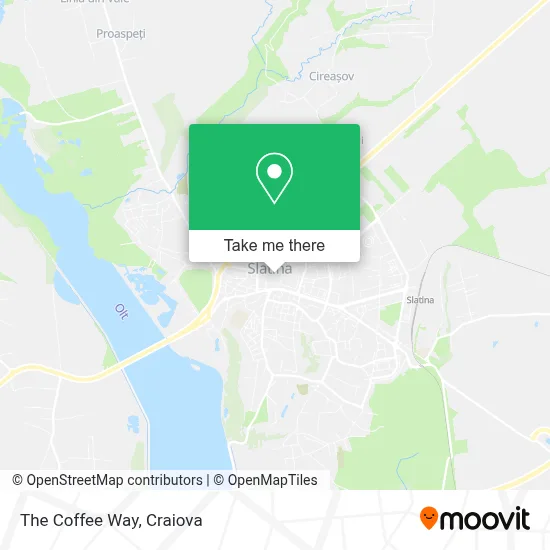 The Coffee Way map
