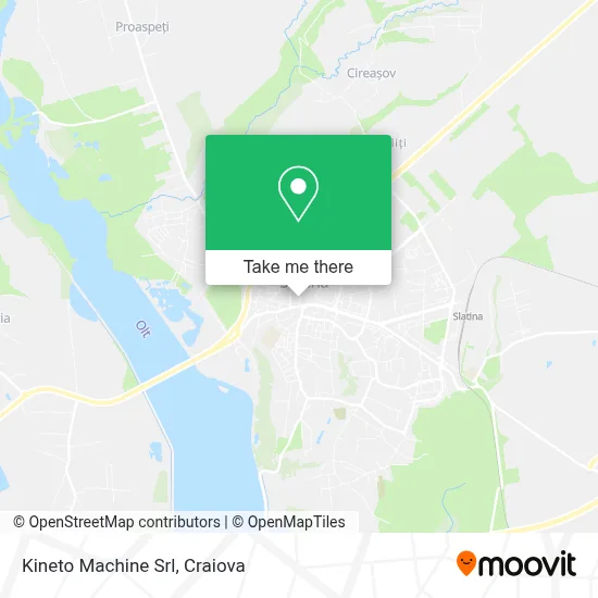Kineto Machine Srl map