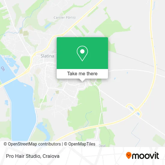 Pro Hair Studio map