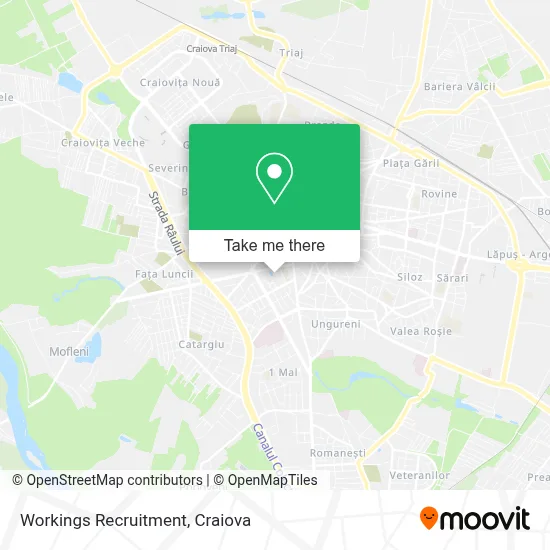 Workings Recruitment map
