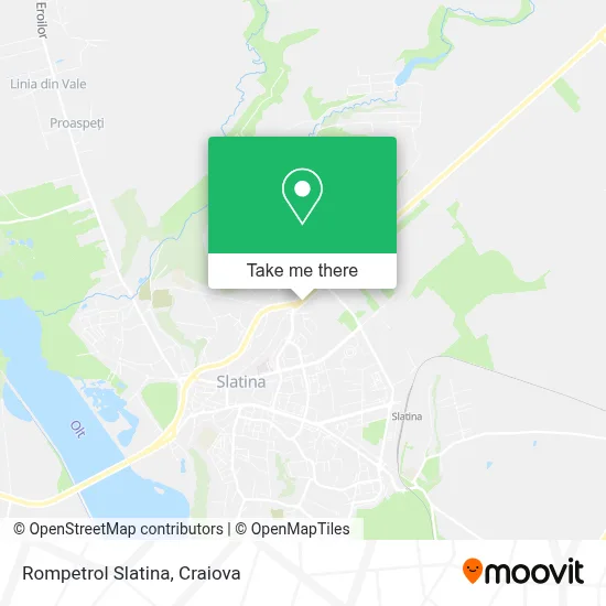 Rompetrol Slatina map