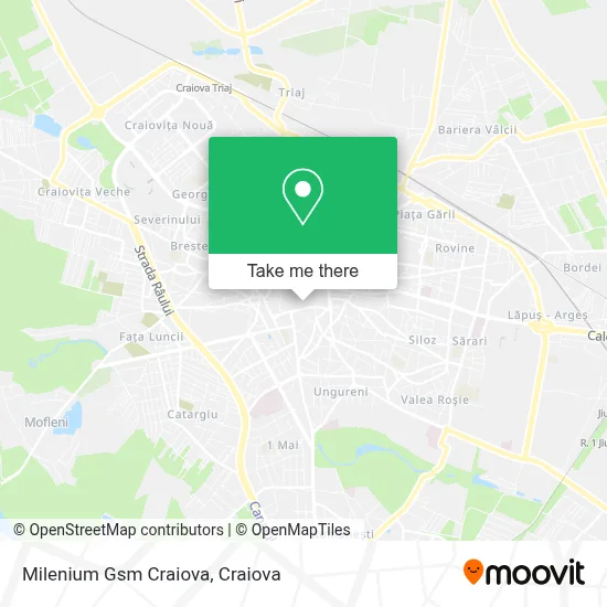 Milenium Gsm Craiova map