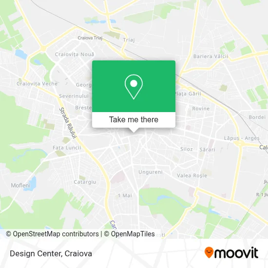 Design Center map