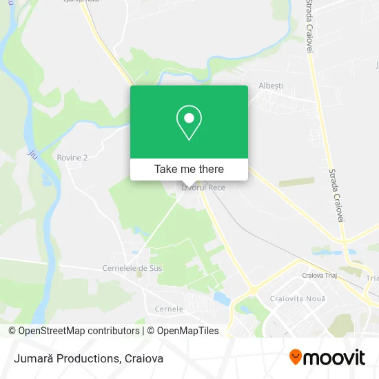 Jumară Productions map