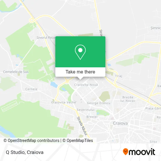 Q Studio map