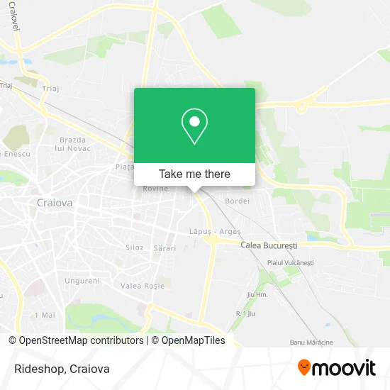 Rideshop map