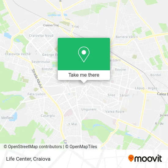 Life Center map
