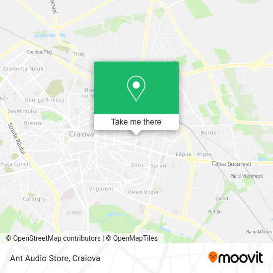 Ant Audio Store map
