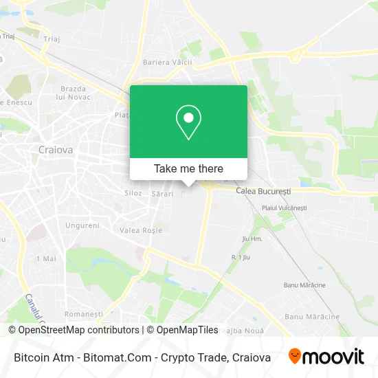 Bitcoin Atm - Bitomat.Com - Crypto Trade map