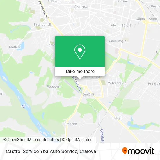 Castrol Service Yba Auto Service map