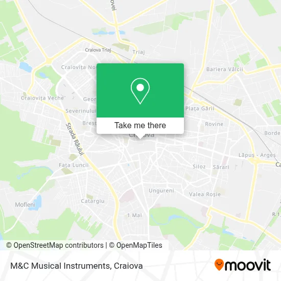 M&C Musical Instruments map