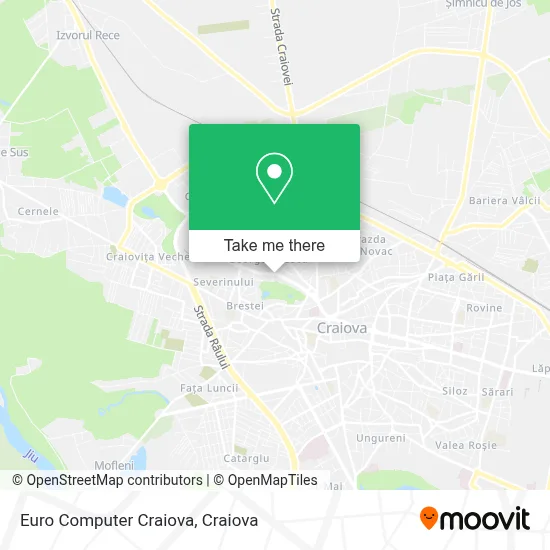 Euro Computer Craiova map