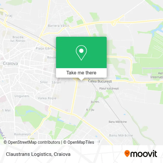 Claustrans Logistics map