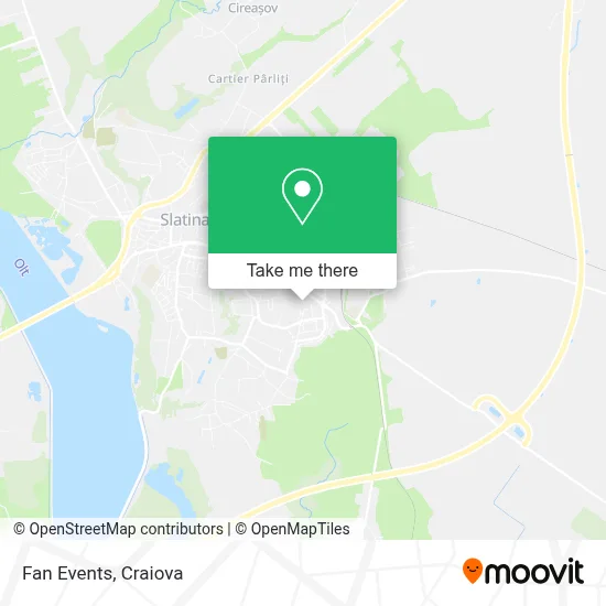 Fan Events map