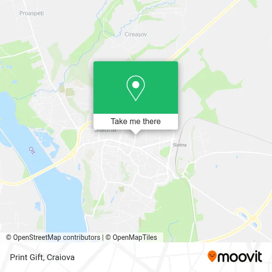 Print Gift map