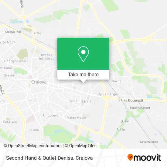 Second Hand & Outlet Denisa map