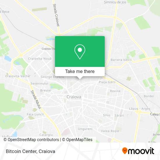 Bitcoin Center map