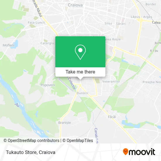 Tukauto Store map