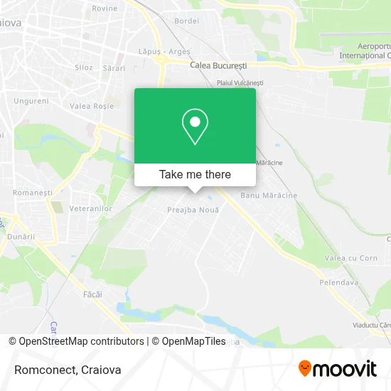 Romconect map