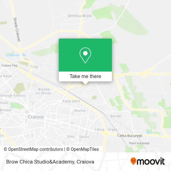 Brow Chica Studio&Academy map