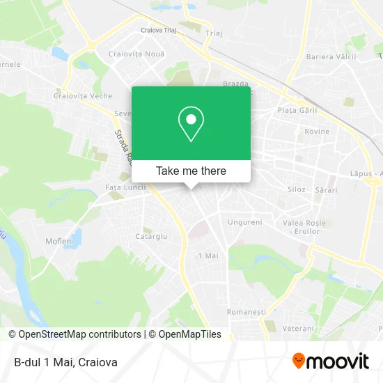 B-dul 1 Mai map