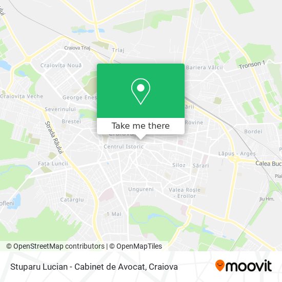 Stuparu Lucian - Cabinet de Avocat map