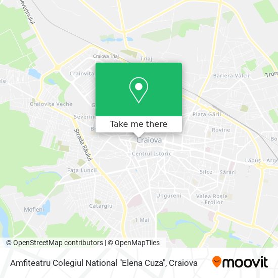 Amfiteatru Colegiul National "Elena Cuza" map