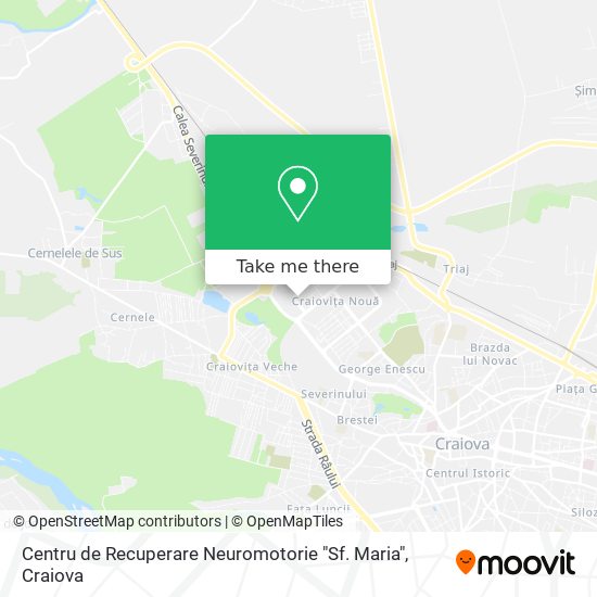 Centru de Recuperare Neuromotorie "Sf. Maria" map