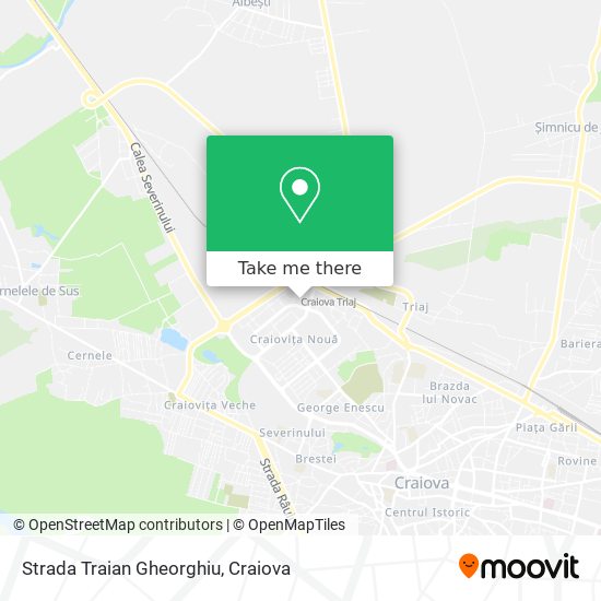 Strada Traian Gheorghiu map