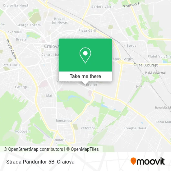 Strada Pandurilor 5B map