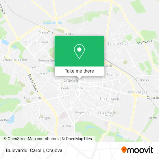Bulevardul Carol I map