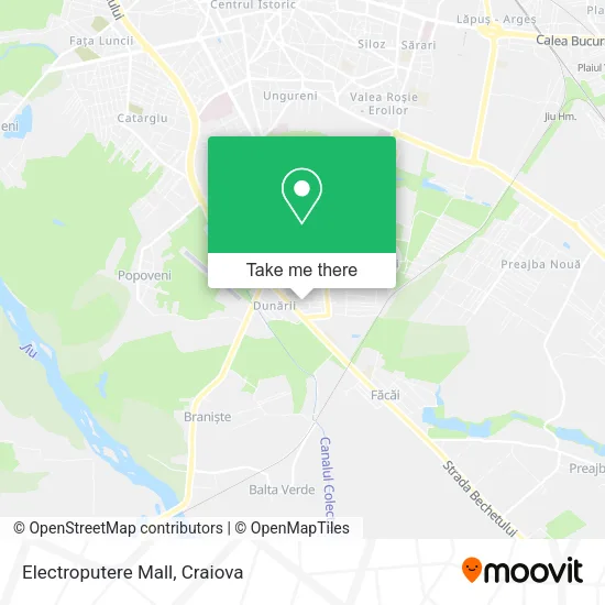 Electroputere Mall map