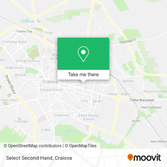 Select Second-Hand map