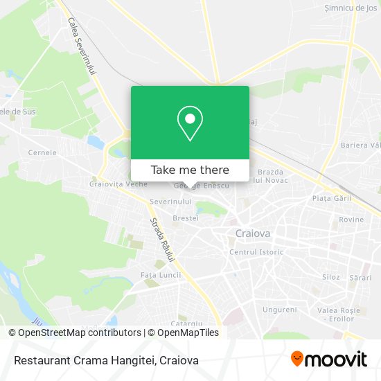 Restaurant Crama Hangitei map