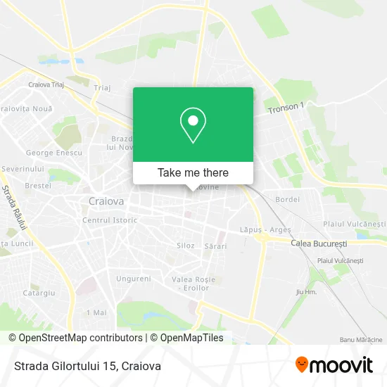 Strada Gilortului 15 map