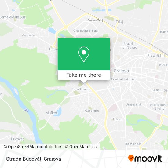 Strada Bucovăț map