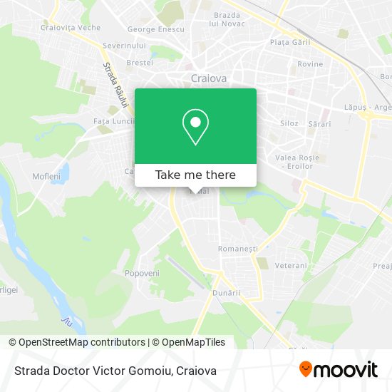 Strada Doctor Victor Gomoiu map