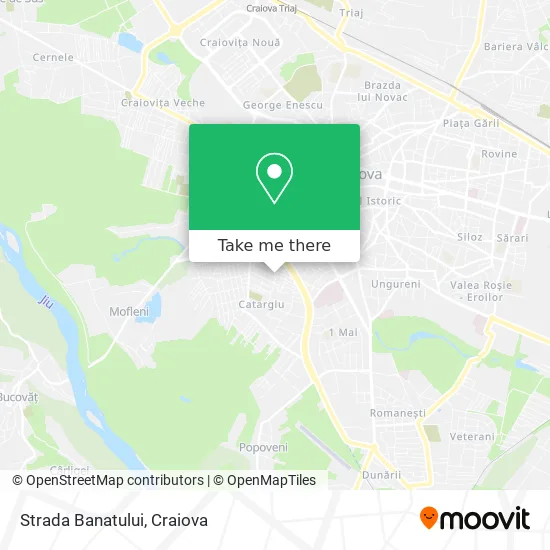 Strada Banatului map