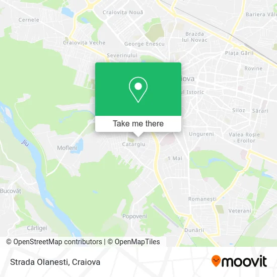 Strada Olanesti map