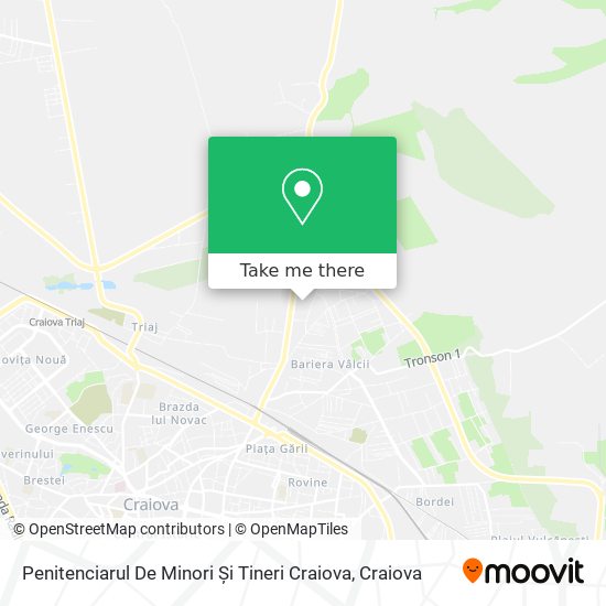 Penitenciarul De Minori Și Tineri Craiova map