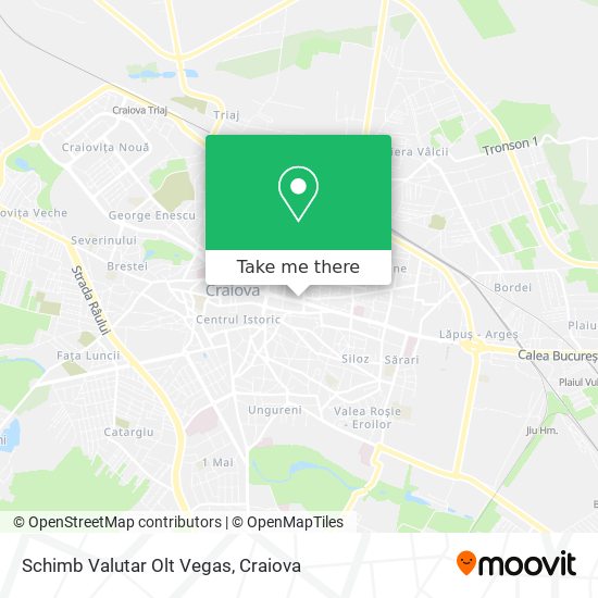 Schimb Valutar Olt Vegas map