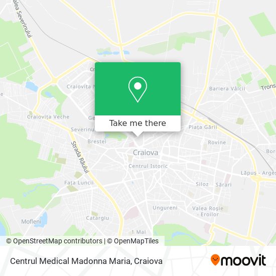 Centrul Medical Madonna Maria map