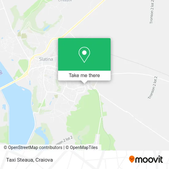 Taxi Steaua map