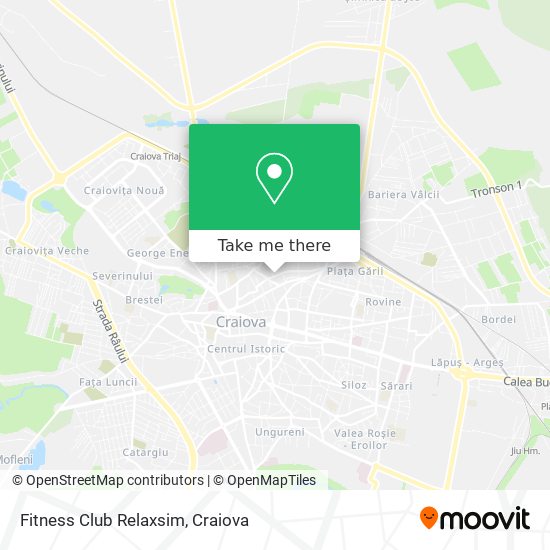 Fitness Club Relaxsim map