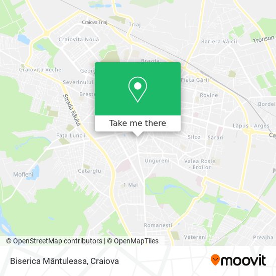 Biserica Mântuleasa map
