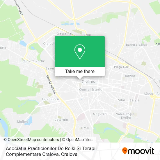 Asociația Practicienilor De Reiki Și Terapii Complementare Craiova map