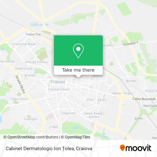 Cabinet Dermatologic Ion Țolea map