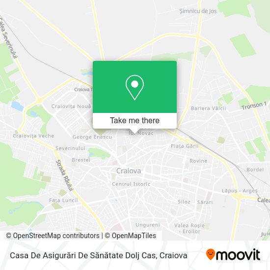 Casa De Asigurări De Sănătate Dolj Cas map